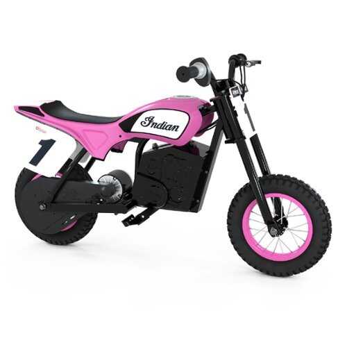 Rent to own Razor - Indian eFTR Mini w/7 miles Max Operating Range & 14 mph Max Speed - Small - Pink