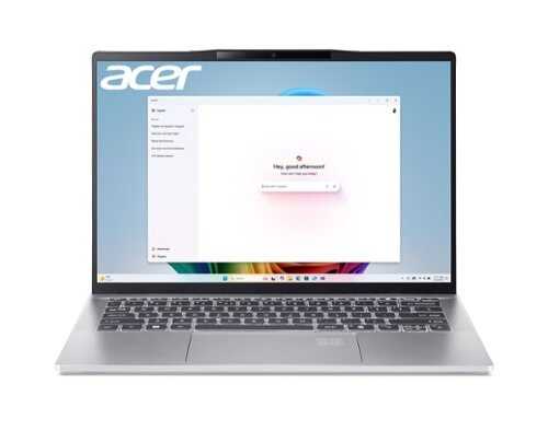 Rent to own Acer - Swift 14 AI – 14" WUXGA Touch Laptop - Copilot+ PC – AMD Ryzen AI 9 365 – 16GB Memory – 1TB SSD – Pure Silver - Pure Silver