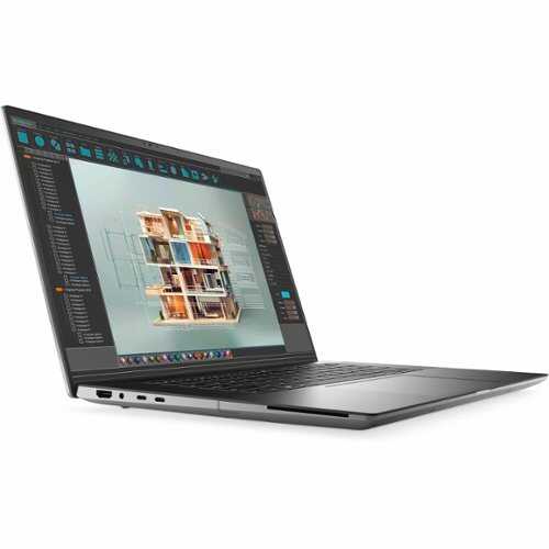 Rent to own Dell - Precision 5000 16" IPS 1920 x 1200 (Full HD Plus) Laptop - Intel Core Ultra 7 with 32GB Memory - 512 GB SSD - Anodized Titan Gray, Gray