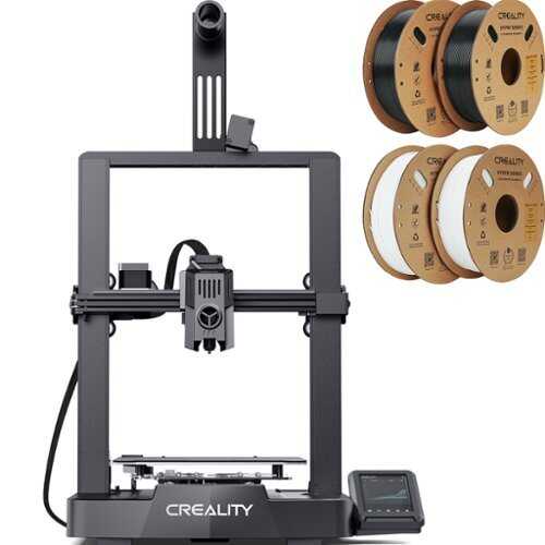 Rent to own Creality - Ender-3 V3 KE 3D Printer Basic Combo - Black