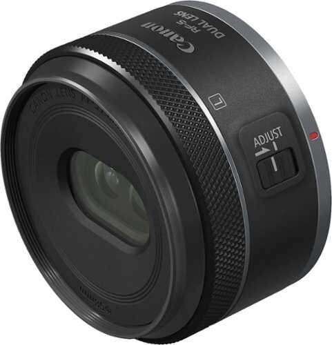 Rent to own Canon - RF-S7.8mm F4 STM Dual Lens for EOS R-Series Cameras - Black