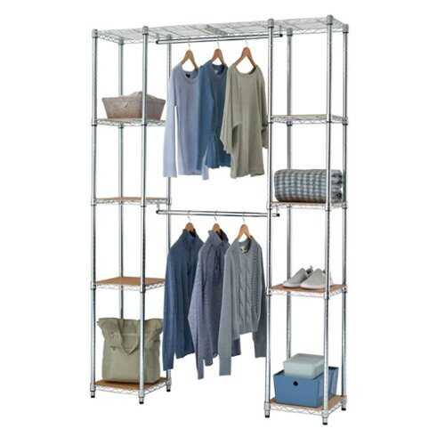 Rent to own TRINITY EcoStorage® | Expandable Closet Organizer | - Chrome