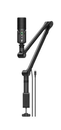 Rent to own Sennheiser - Profile USB Microphone Streaming Set with Boom Arm, 3 m USB-C Cable & Mic Pouch