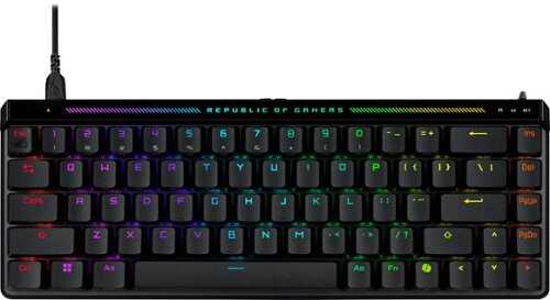 Rent to own ASUS - ROG Falchion Ace HFX 65% Compact Analog Gaming Keyboard - Black