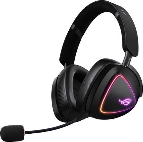 Rent to own ASUS - ROG Delta II Bluetooth® and 2.4 GHz Wireless Gaming Headset - Black