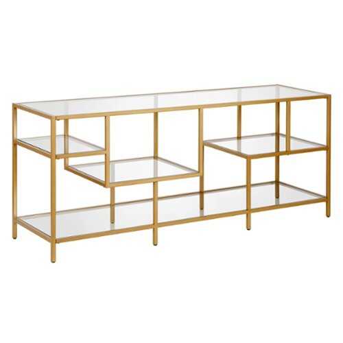 Rent to own Camden&Wells - Finneus TV Stand for Most TVs up to 65" - Brass