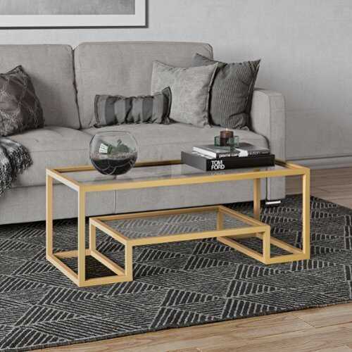 Rent to own Camden&Wells - Hugo Coffee Table - Brass