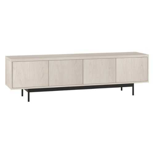 Rent to own Camden&Wells - Janika TV Stand for Most TVs up to 75" - White Wash