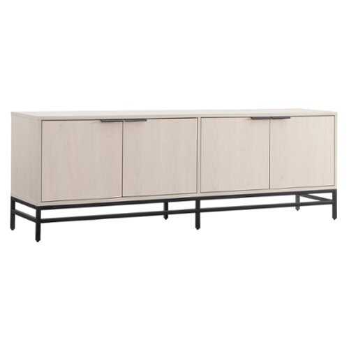 Rent to own Camden&Wells - Marina TV Stand for Most TVs up to 78" - White Wash