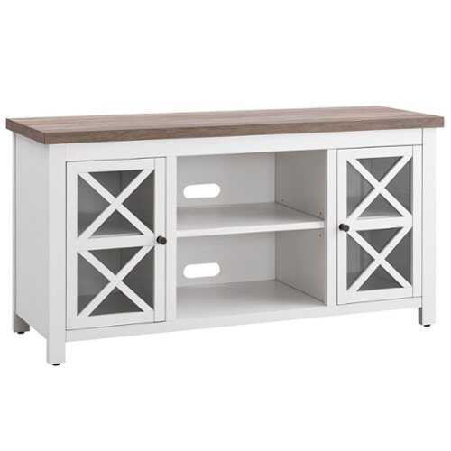 Rent to own Camden&Wells - Portland TV Stand for Most TVs up to 55" - Alabaster/Oak