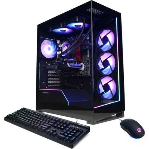 Rent to own CyberPowerPC - Gamer Supreme Gaming Desktop - AMD Ryzen 7 9800X3D - 32GB Memory - NVIDIA GeForce RTX 4070 Ti SUPER 16GB - 2TB NVMe SSD - Black