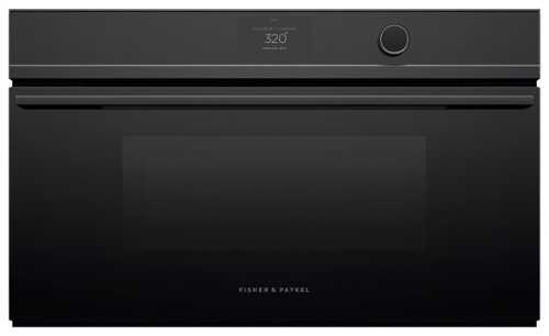 Rent to own Fisher & Paykel - Minimal 30-in convection speed oven 1.7 cup ft capacity, touch screen with dial in Black - Black