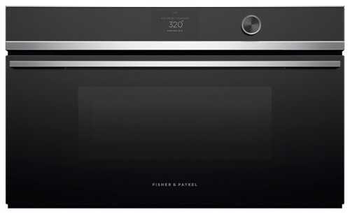 Rent to own Fisher & Paykel - Contemporary 30-in Convection speed oven with 22 functions, touch screen with dial in stainless steel - Stainless Steel