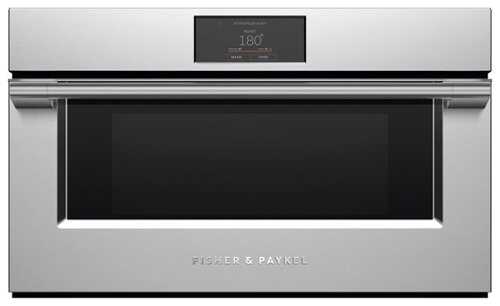 Rent to own Fisher & Paykel - Professional 30-in convection speed oven with 22 functions 5-in touch screen compact in stainless steel - Stainless Steel