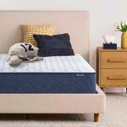 Rent to own Serta Sleep to Go 12" Memory Foam Firm Mattress in a Box -Full - Light Blue