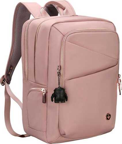 Rent to own Swissdigital Design - KATY ROSE NG L+ Backpack with USB Charging Port/RFID Protection and fits up to 16" Laptop - Lotus