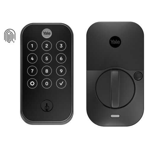 Rent to own Yale - Assure Lock 2 Touch with Wi-Fi and Norwood Lever - Black Suede