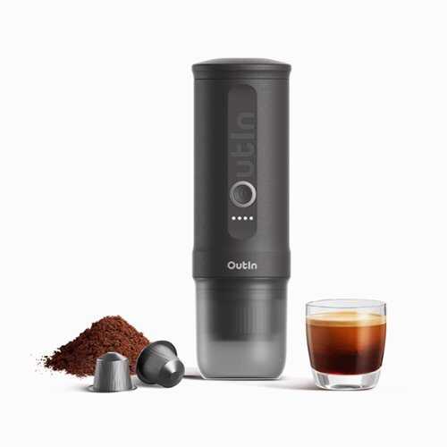 Rent to own Outin Nano Portable Electric Espresso Machine (Space Grey) - Space Grey