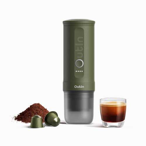 Rent to own Outin Nano Portable Electric Espresso Machine (Forest Green) - Forest Green