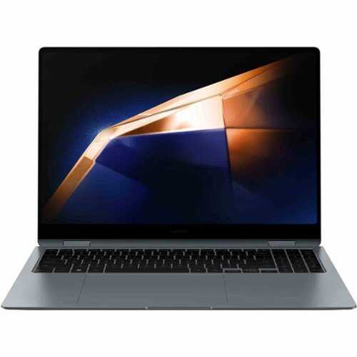 Rent to own Samsung -  Galaxy Book4  Pro 360 16" Touch-Screen Laptop - Ultra 5 with 16GB Memory - 512GB SSD - Moonstone Gray