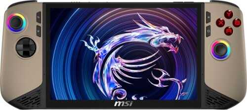 Rent to own MSI - Claw 8 AI+ A2VM 8" 120Hz FHD 1200P Gaming Handheld- Intel Core Ultra 7-258V - Intel Arc - 32GB - 1TB SSD Console - Black