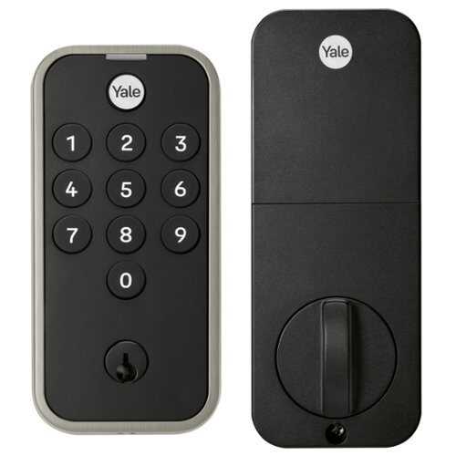 Rent to own Yale - Code Keypad Deadbolt - Satin Nickel