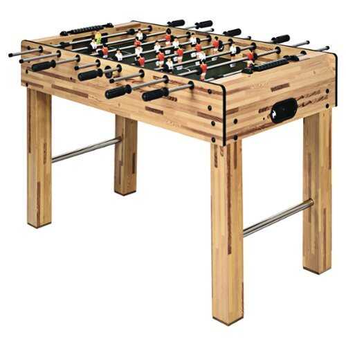 Rent to own Costway 48'' Foosball Table Home Soccer Game Table Christmas Families Party Recreation - Natural