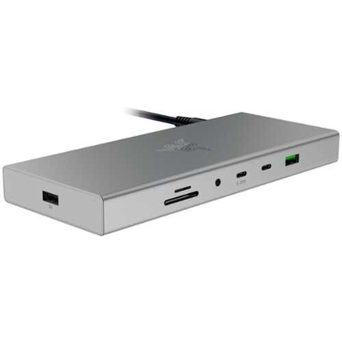 Rent to own Razer - USB 4 Dock Station with 14 Ports - Mercury