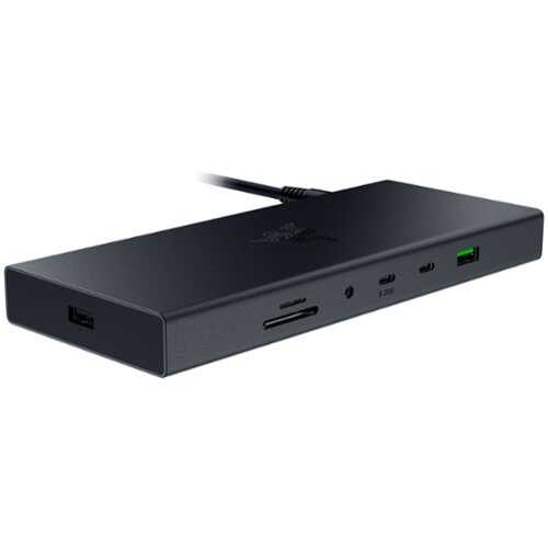 Rent to own Razer - USB 4 Dock Station with 14 Ports - Black