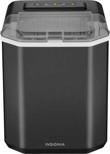 Rent to own Insignia™ - 16 lb. Portable Icemaker with Ice Scoop and Scoop Holder - Black