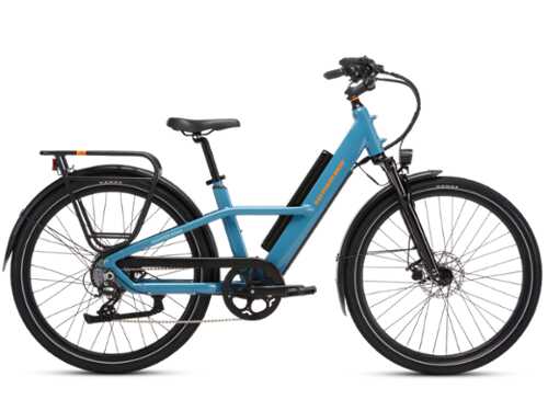 Rent to own Rad Power Bikes - Radster Road - Ebike w/ 65 miles max operating range & 28 mph max speed - Large - Bay Blue