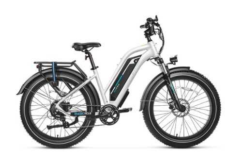 Rent to own Magicycle - 52V 20Ah Cruiser Pro Step-Over Ebike - Pearl White