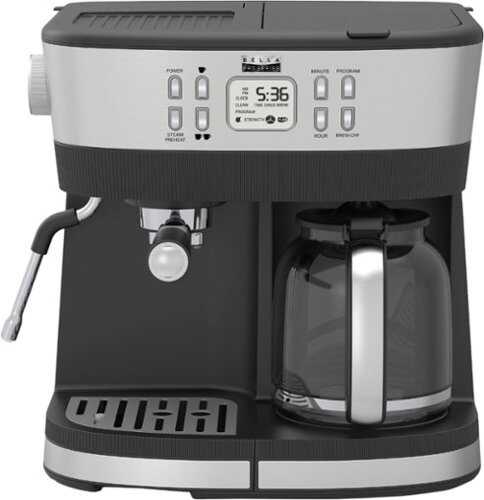 Rent to own bella PRO - Combo 19-Bar Espresso & 10-Cup Drip Coffee Maker - Stainless Steel