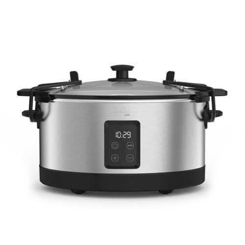 Rent to own bella PRO - 7-qt. Programmable Slow Cooker with Searing Function - Stainless Steel
