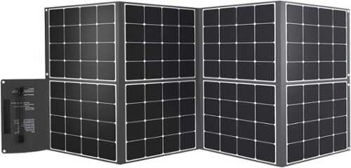 Rent to own Renogy 400W Portable Solar Panel Foldable Solar Blanket, for Power Station Outdoor Camping RV Solar Generator - Black