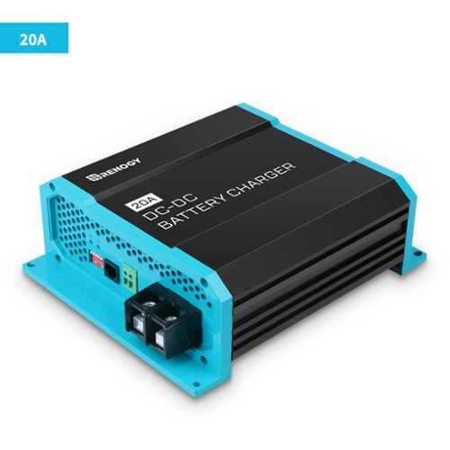 Rent to own Renogy 12V 20A DC to DC Battery Charger - Black