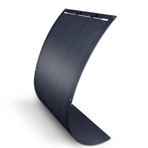 Rent to own Renogy 100W 12V Solar Panel Lightweight Semi Flexible  Monocrystalline Bendable Off-Grid Charger - Black