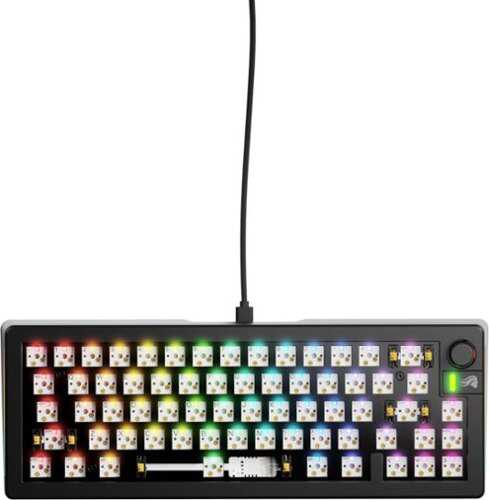 Rent to own Glorious - GMMK 3 65% Barebones Wired Mechanical Gaming Keyboard with Modular Gasket System - Black