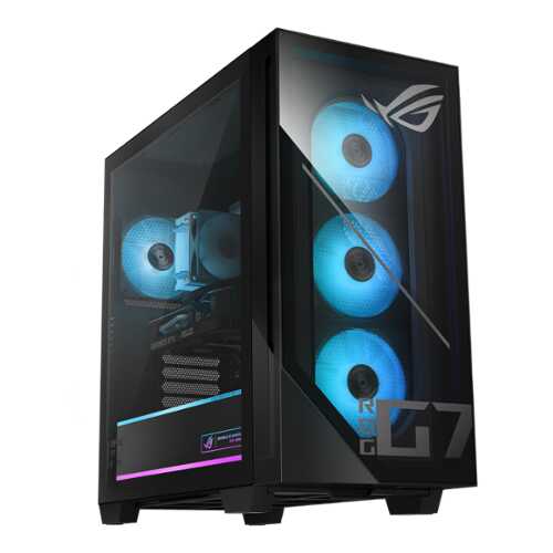 Rent to own ASUS - ROG G700 Gaming Desktop - Intel Core Ultra 5 - 16GB Memory - NVIDIA GeForce RTX 5060 - 1TB SSD - Black