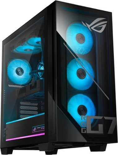 Rent to own ASUS - ROG GM700 Gaming Desktop - AMD Ryzen 7 - 32GB Memory - NVIDIA GeForce RTX 5060Ti - 1TB SSD - Black