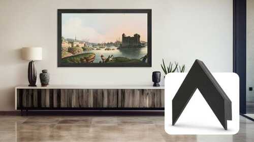 Rent to own Deco TV Frames - 55" Slim Bezel for Samsung The Frame TV - Museum Espresso