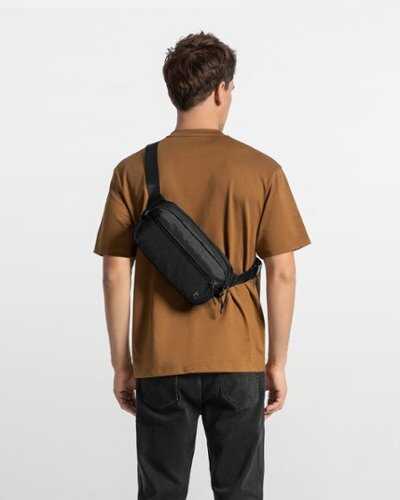 Rent to own tomtoc - Aviator-T35 3.5L X-Pac Sling Bag with RFID Blocking, Minimalist Crossbody Bag Chest Shoulder Pack for Travel, Everyday - Black