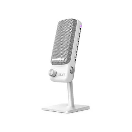 Rent to own NZXT - Capsule Elite Premium Wired Cardioid Condenser Microphone with Multi-Position Design