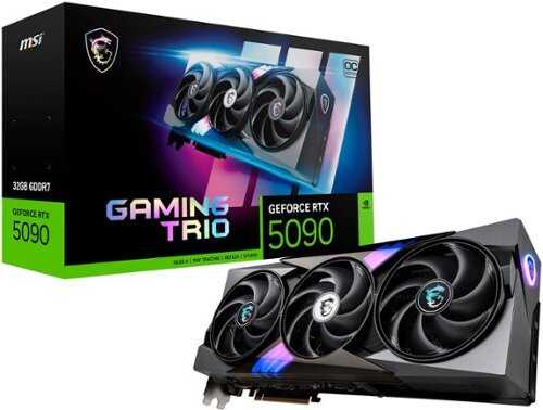 Rent to own MSI - NVIDIA GeForce GeForce RTX 5090 32G GAMING TRIO OC 32GB GDDR7 PCI Express Gen 5 Graphics Card - Black
