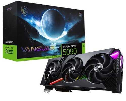 Rent to own MSI - NVIDIA GeForce GeForce RTX 5090 VANGUARD SOC 32GB GDDR7 PCI Express Gen 5 Graphics Card - Black