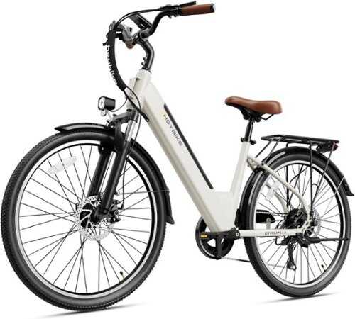 Rent to own Heybike - Heybike-Cityscape 2.0 Ebike w/50mi Max Operating Range 24 mph Max Speed - White