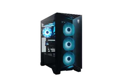Rent to own MSI - Aegis ZS2 Gaming Desktop - AMD Ryzen R9-9900X - 64GB Memory - NVIDIA GeForce RTX 5080 - 2TB SSD - Black - Black