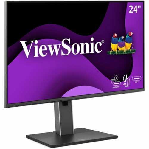 Rent to own ViewSonic - VG2458 23.8" IPS LED FHD 100Hz Monitor (USB, HDMI) - Black