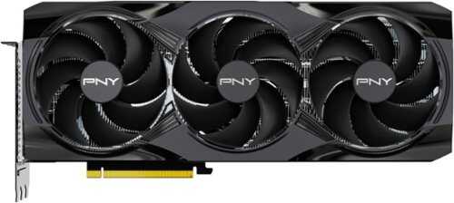 Rent to own PNY - GeForce RTX 5080 16GB OC GDDR7 PCI Express 5.0 Graphics Card with Triple Fan - Black