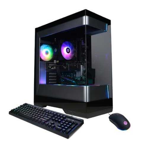 Rent to own CyberPowerPC - Gamer Master Gaming Desktop - AMD Ryzen 5 8400F - 16GB Memory - NVIDIA GeForce RTX 5060 8GB - 1TB PCIe 4.0 SSD - Black